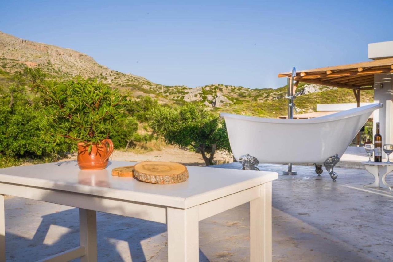 Bungalows Panstel In Kerames Rethymno Agia Paraskevi  المظهر الخارجي الصورة